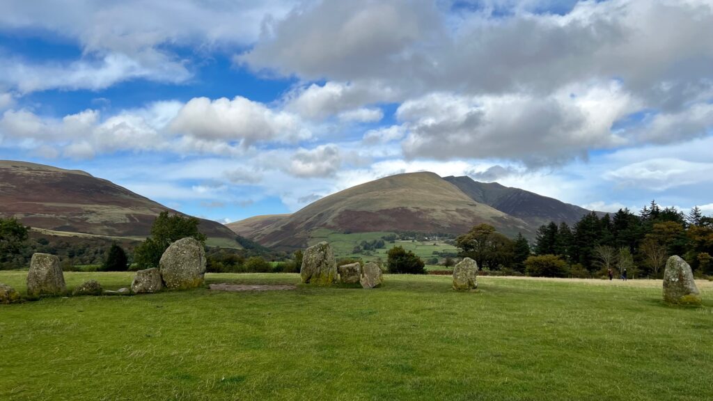 Castlerigg Stone Circle, a must see stop on one day in the Lake District