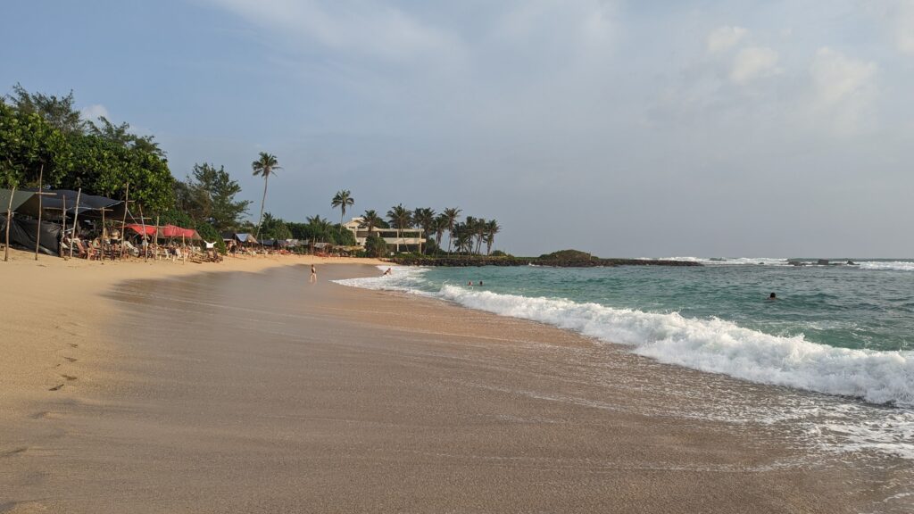 Midigama Beach at sunset, a top thing to do on Sri Lanka's south coast