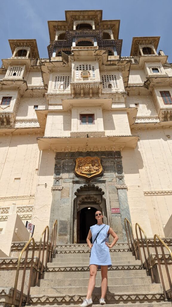 Entrance to City Palace in Udaipur