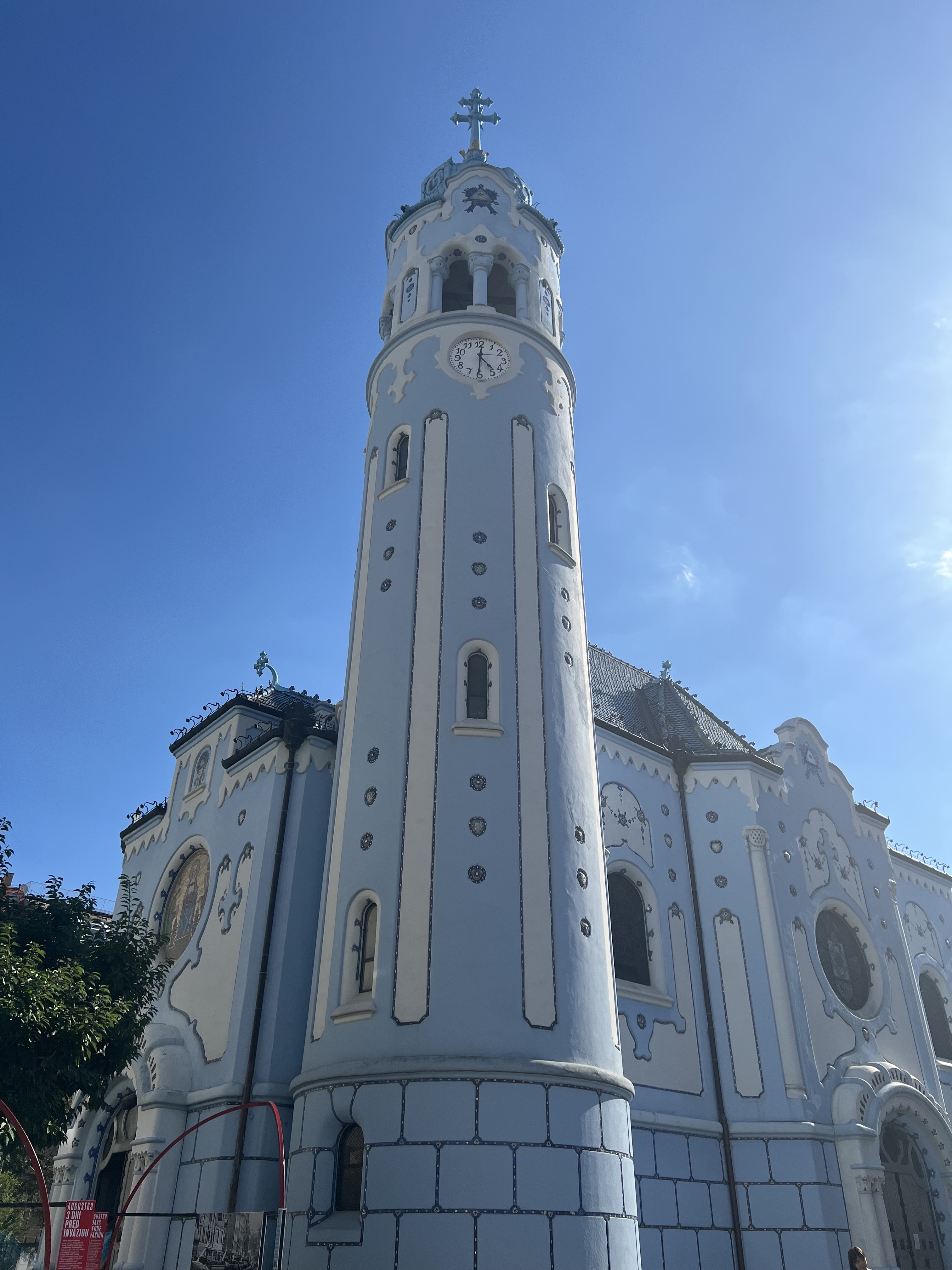 Blue church in Bratislava