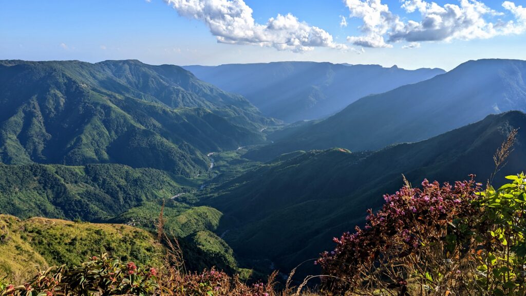 Laitlum Canyon, a top tourist place in Meghalaya